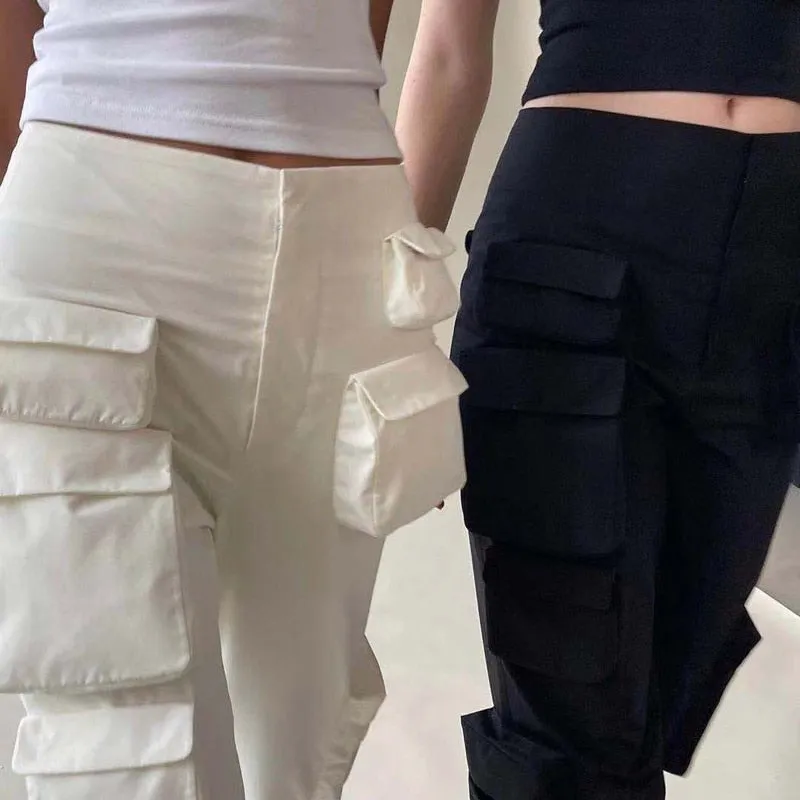 Heavy Industry High Waist Straight Pants