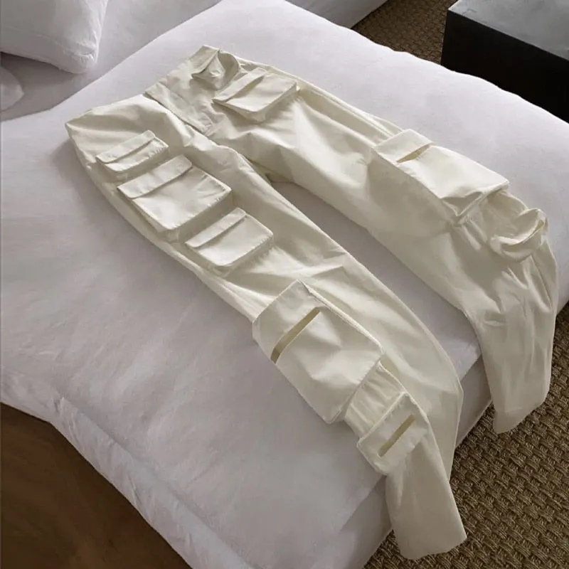 Heavy Industry High Waist Straight Pants