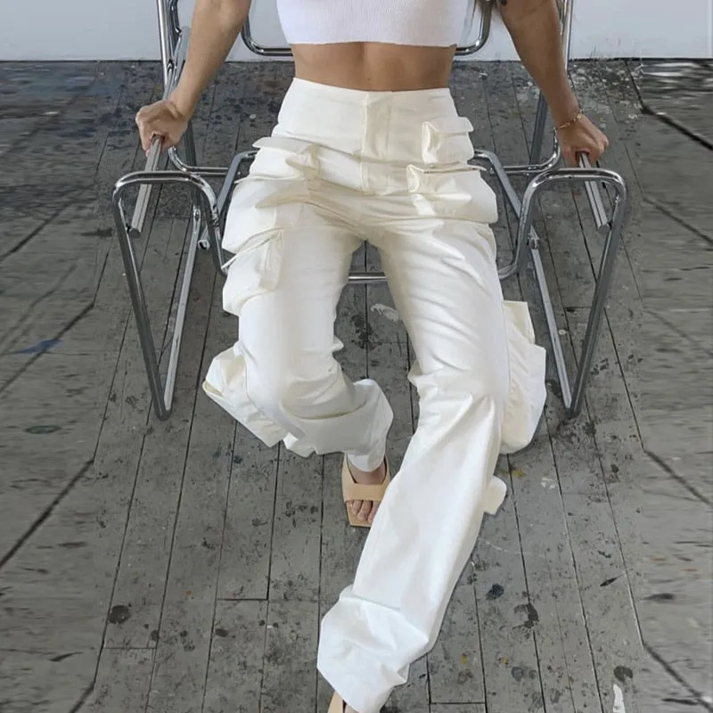 Heavy Industry High Waist Straight Pants