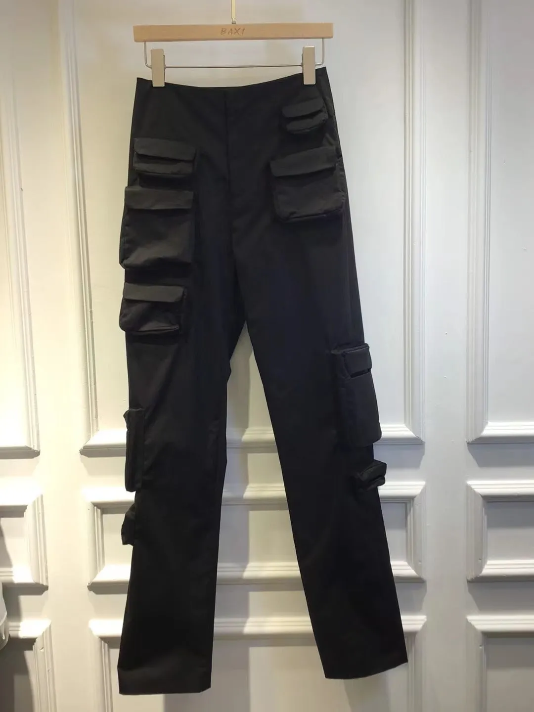 Heavy Industry High Waist Straight Pants