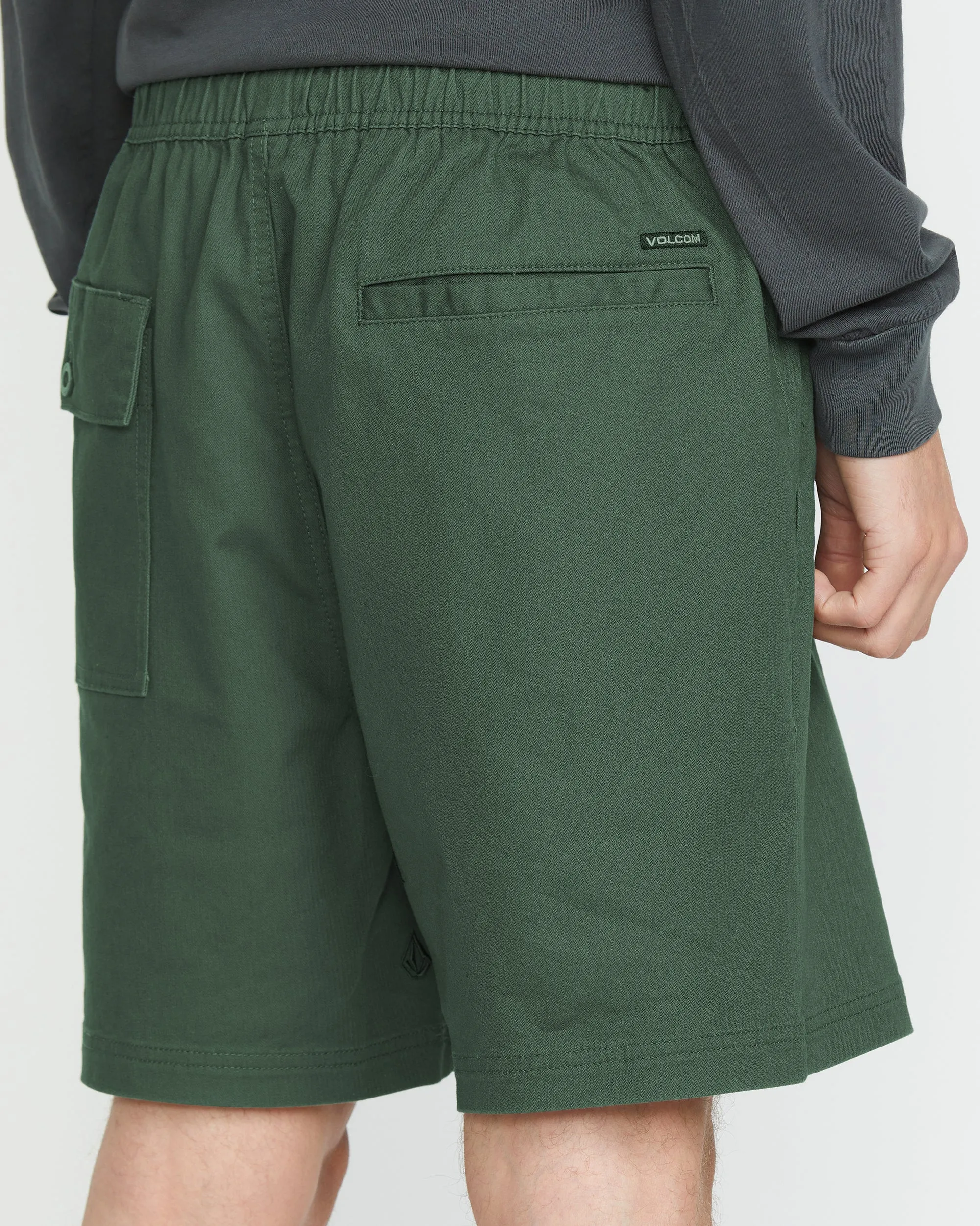 High Stone Elasticated Waist 18" Short - ALPINE