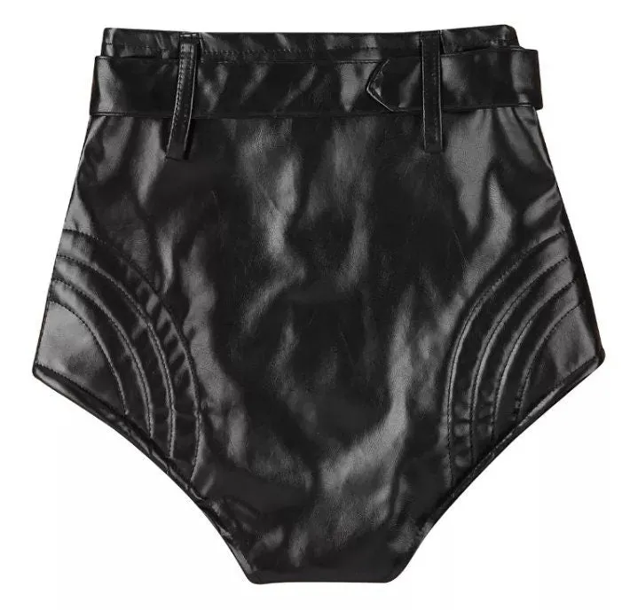 Hot Pants | Leather Hot Pants | Womens Leather Shorts | Booty Shorts