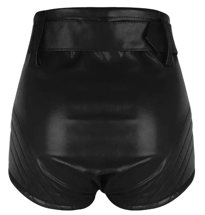 Hot Pants | Leather Hot Pants | Womens Leather Shorts | Booty Shorts