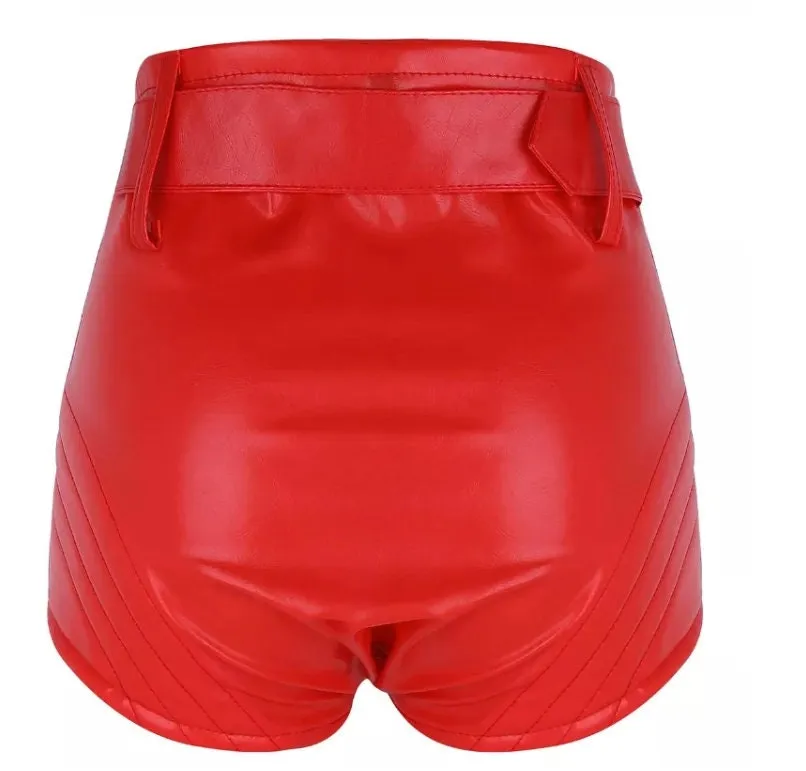 Hot Pants | Leather Hot Pants | Womens Leather Shorts | Booty Shorts