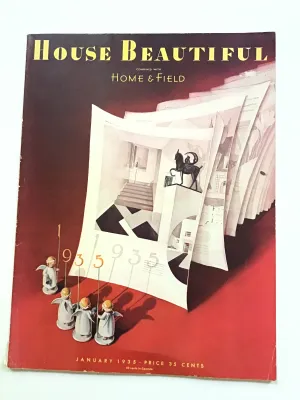House Beautiful January 1935