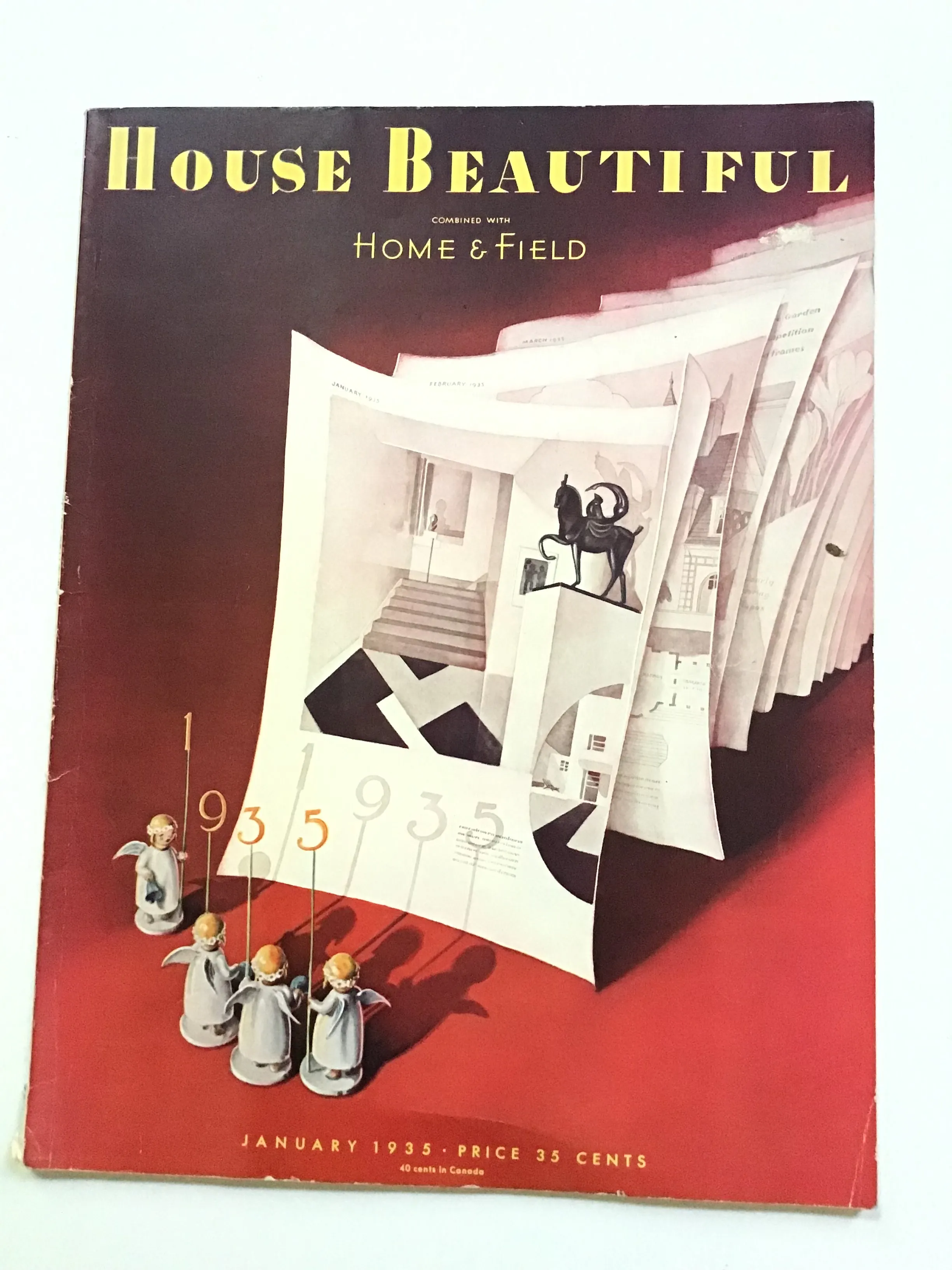 House Beautiful January 1935