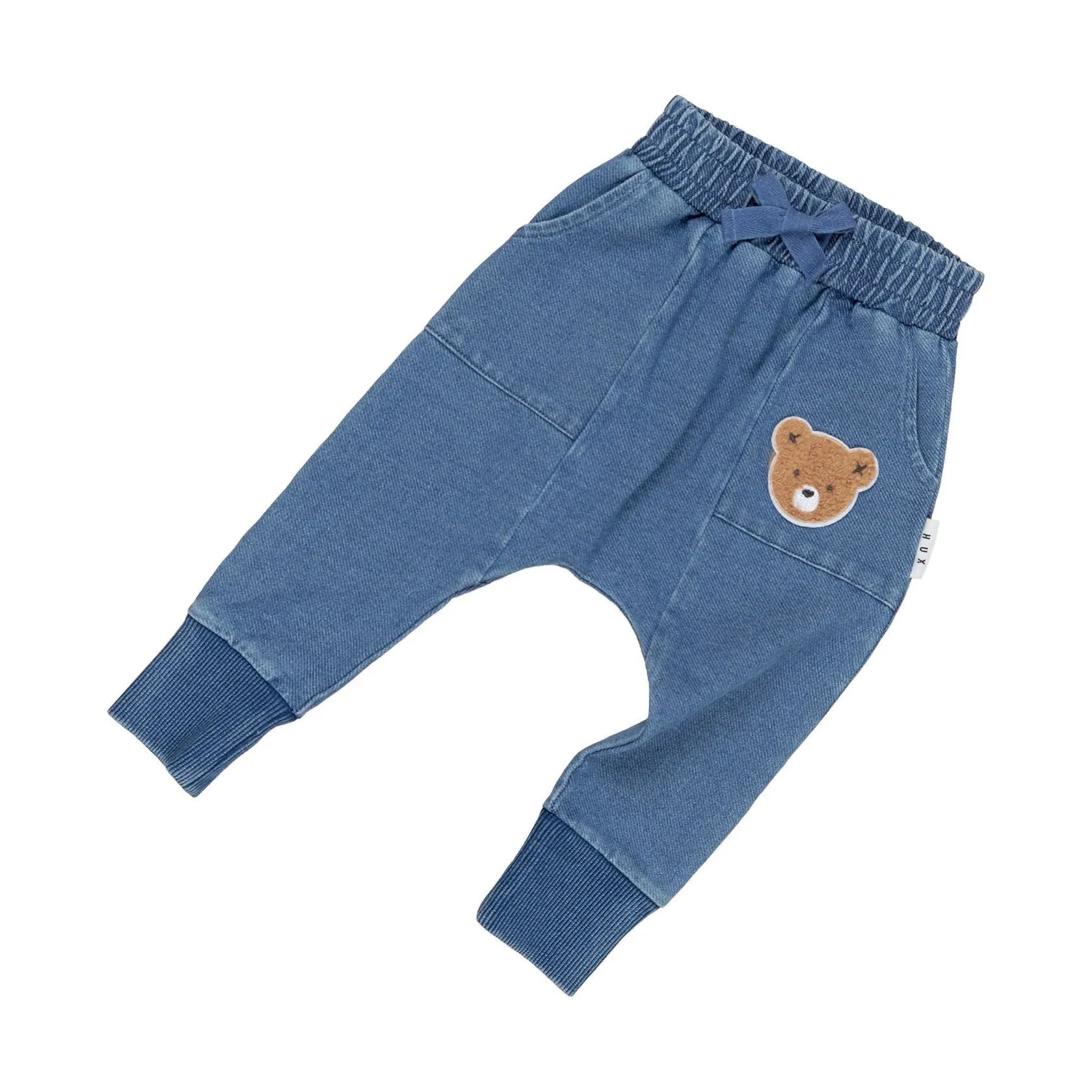 Huxbear Knit Deni Drop Crotch Pant