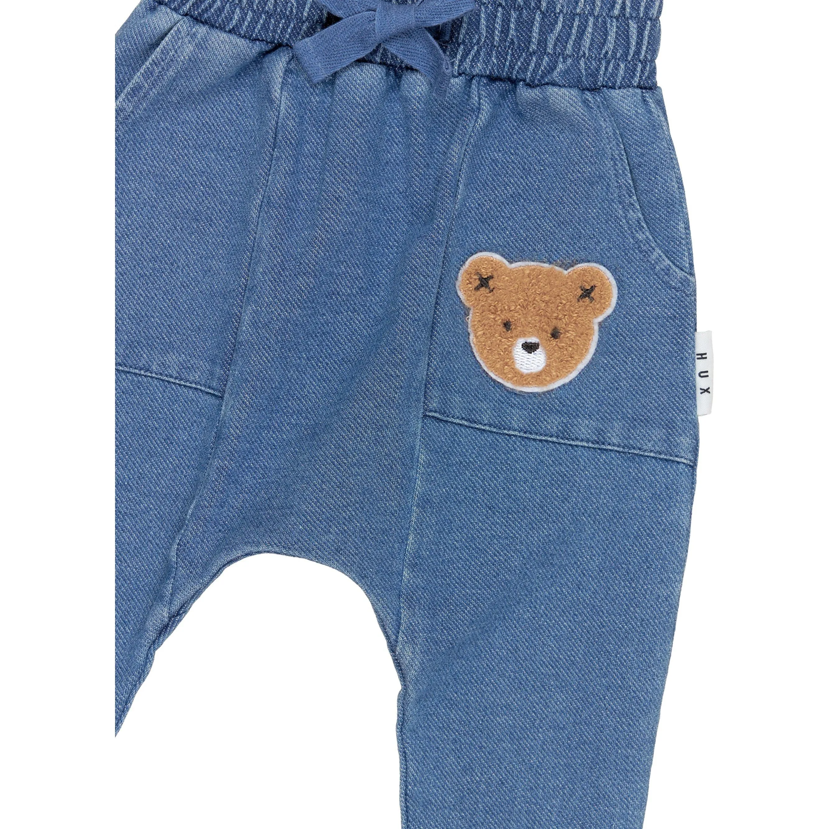 Huxbear Knit Deni Drop Crotch Pant