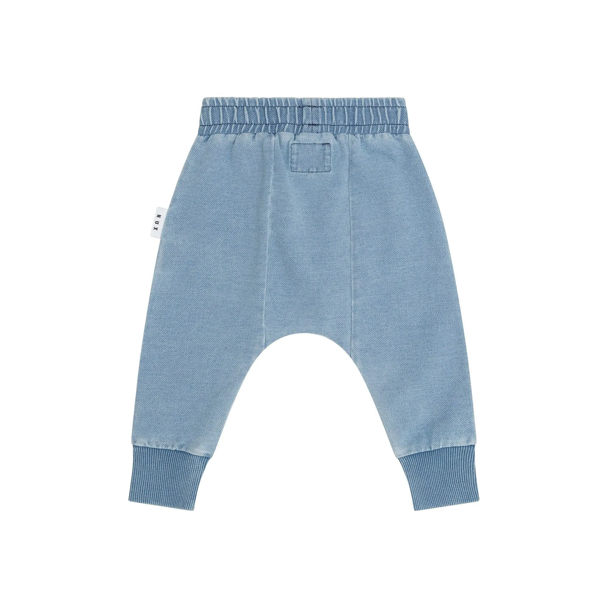 Huxbear Knit Denim Drop Crotch Pant