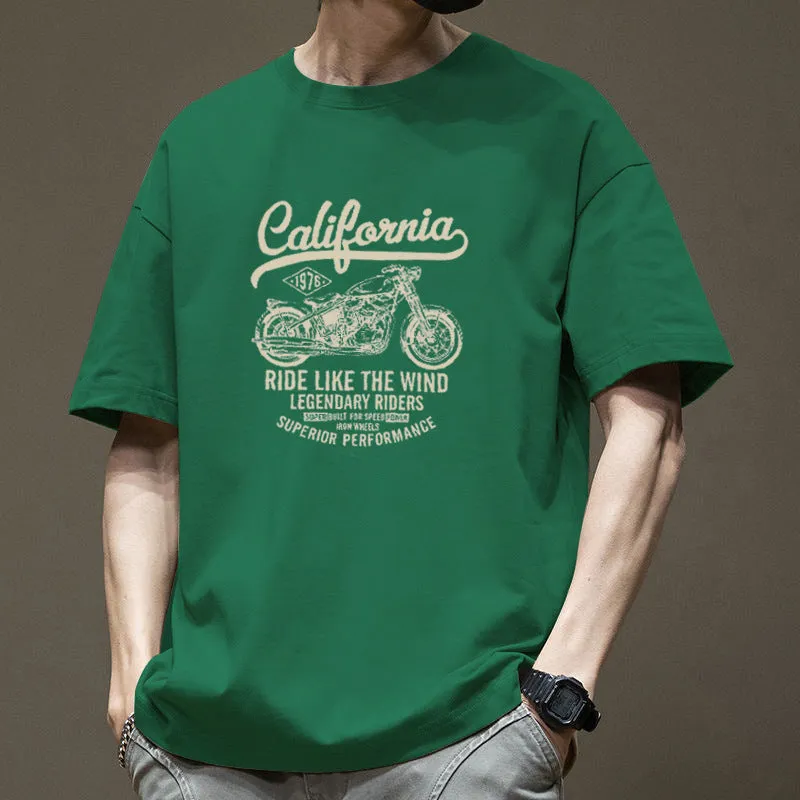 INSTOCK- Men's short-sleeved cotton T-shirt