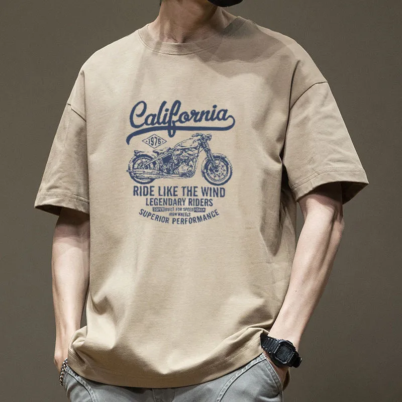 INSTOCK- Men's short-sleeved cotton T-shirt
