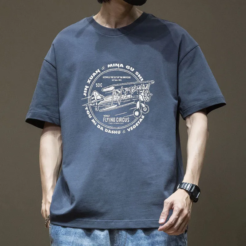 INSTOCK- Men's short-sleeved cotton T-shirt