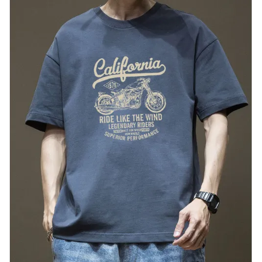INSTOCK- Men's short-sleeved cotton T-shirt