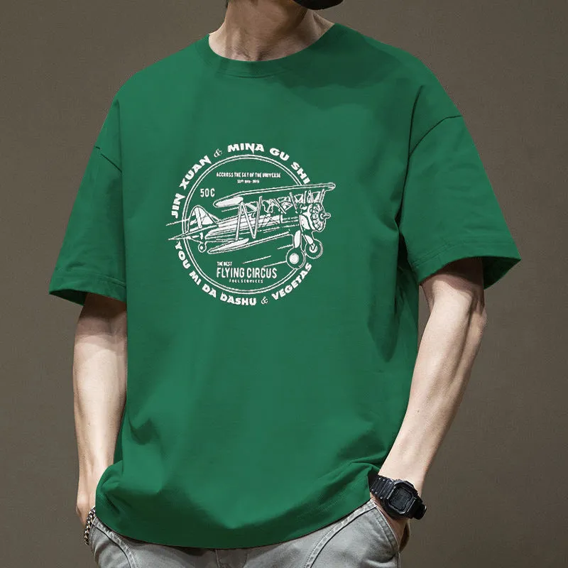 INSTOCK- Men's short-sleeved cotton T-shirt