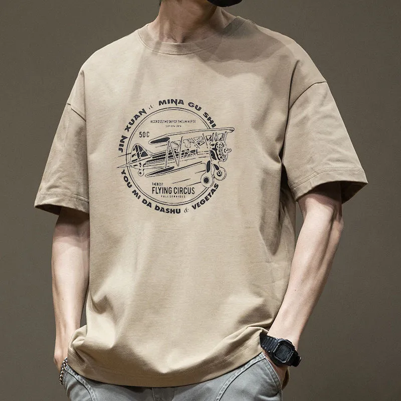 INSTOCK- Men's short-sleeved cotton T-shirt