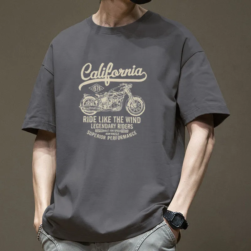 INSTOCK- Men's short-sleeved cotton T-shirt