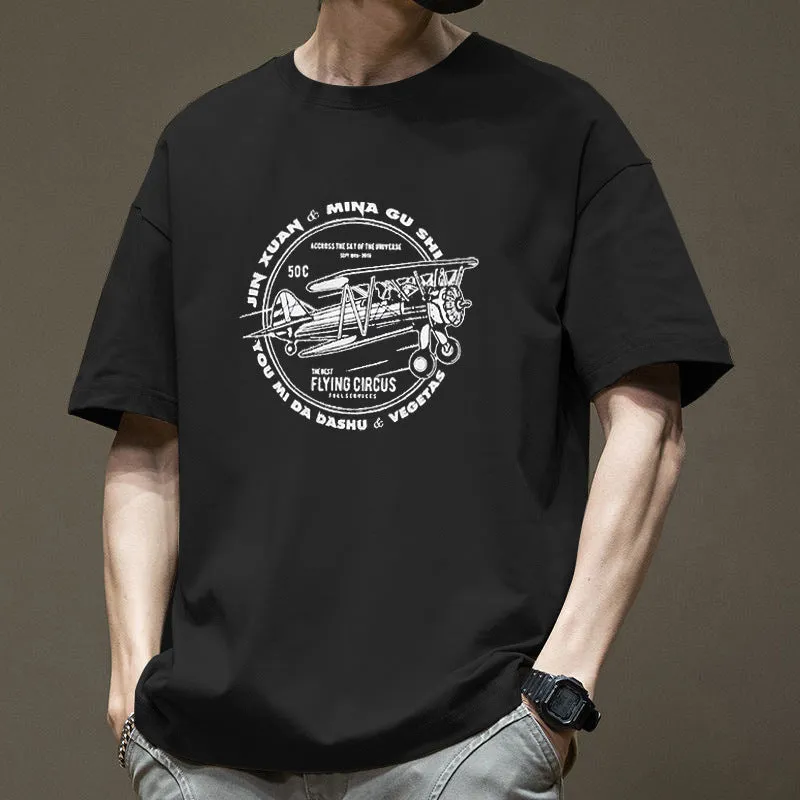 INSTOCK- Men's short-sleeved cotton T-shirt