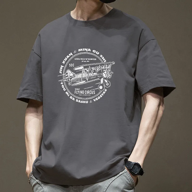 INSTOCK- Men's short-sleeved cotton T-shirt