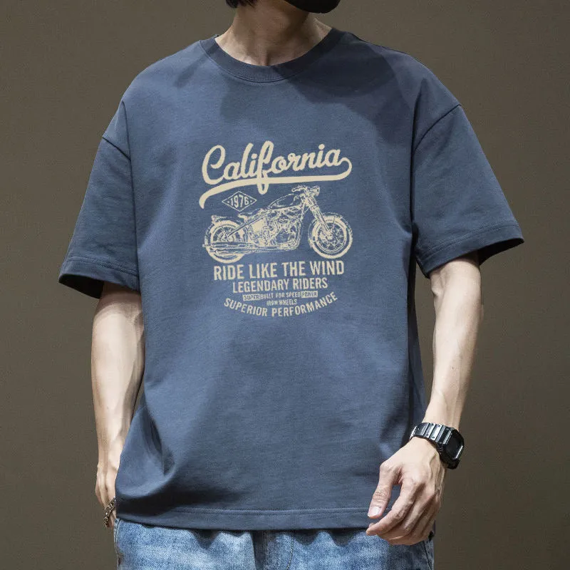 INSTOCK- Men's short-sleeved cotton T-shirt