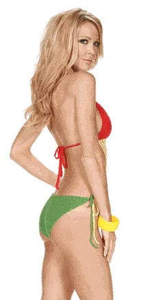 Jamaican Leaf Crochet One Piece
