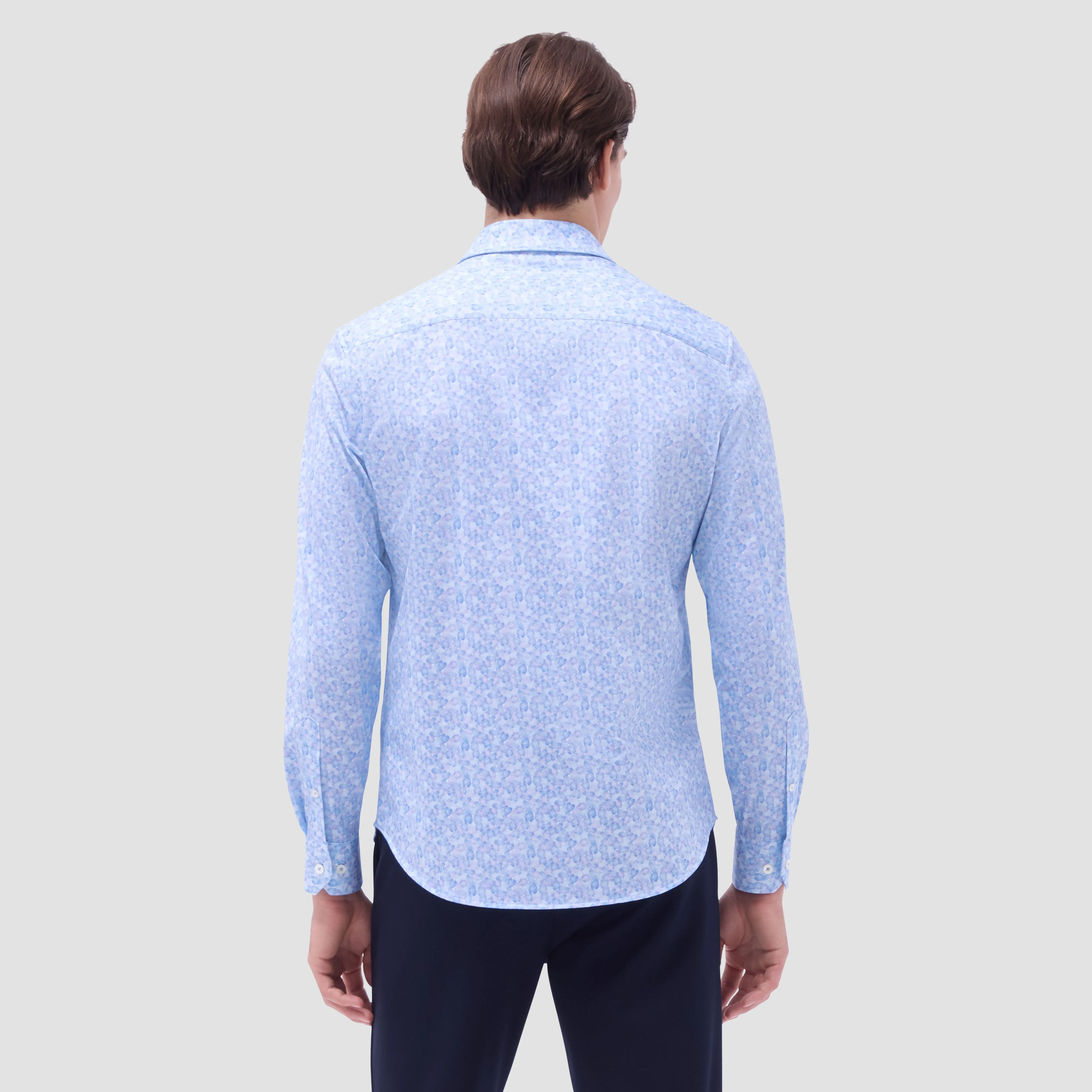 James Leaf Print OoohCotton Shirt