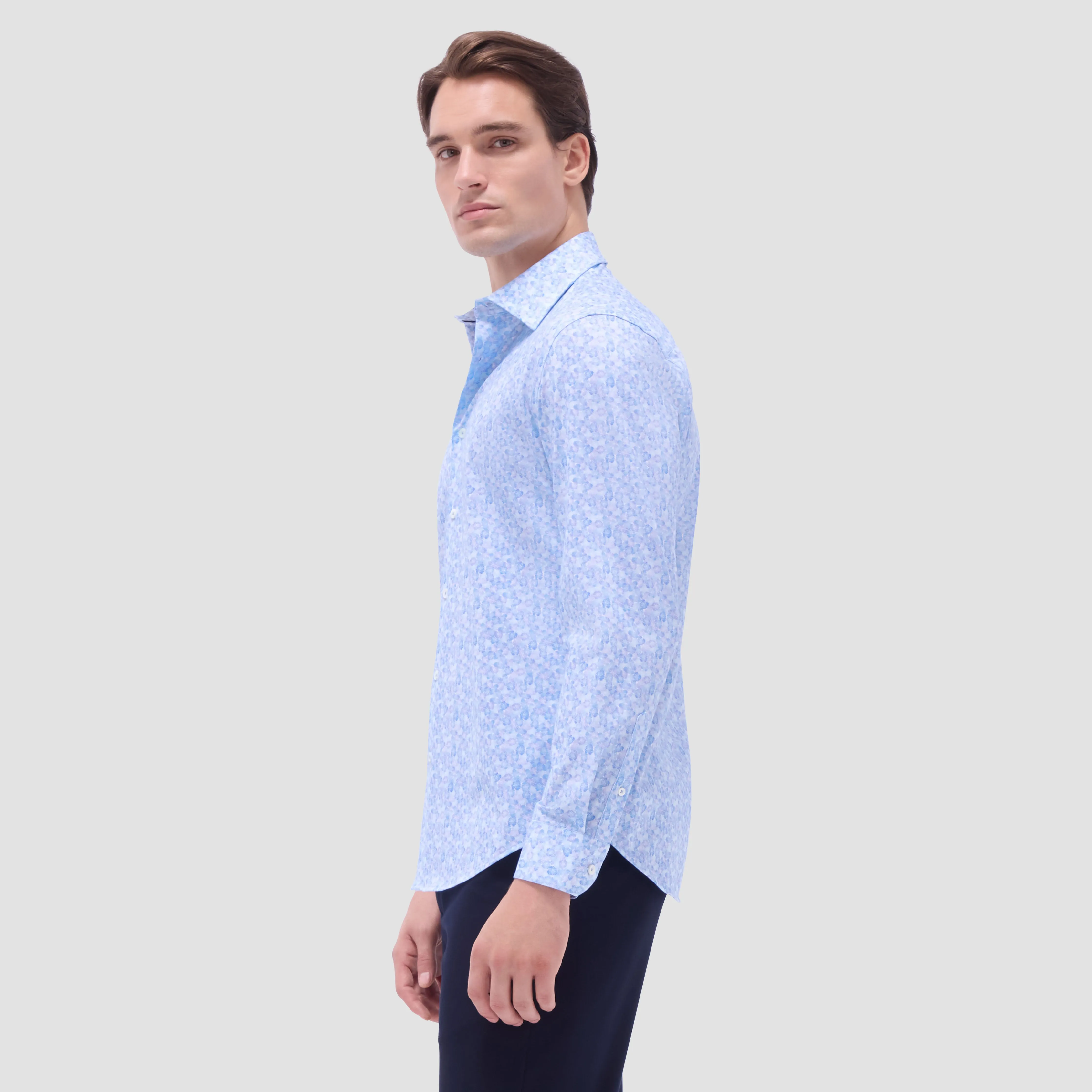 James Leaf Print OoohCotton Shirt