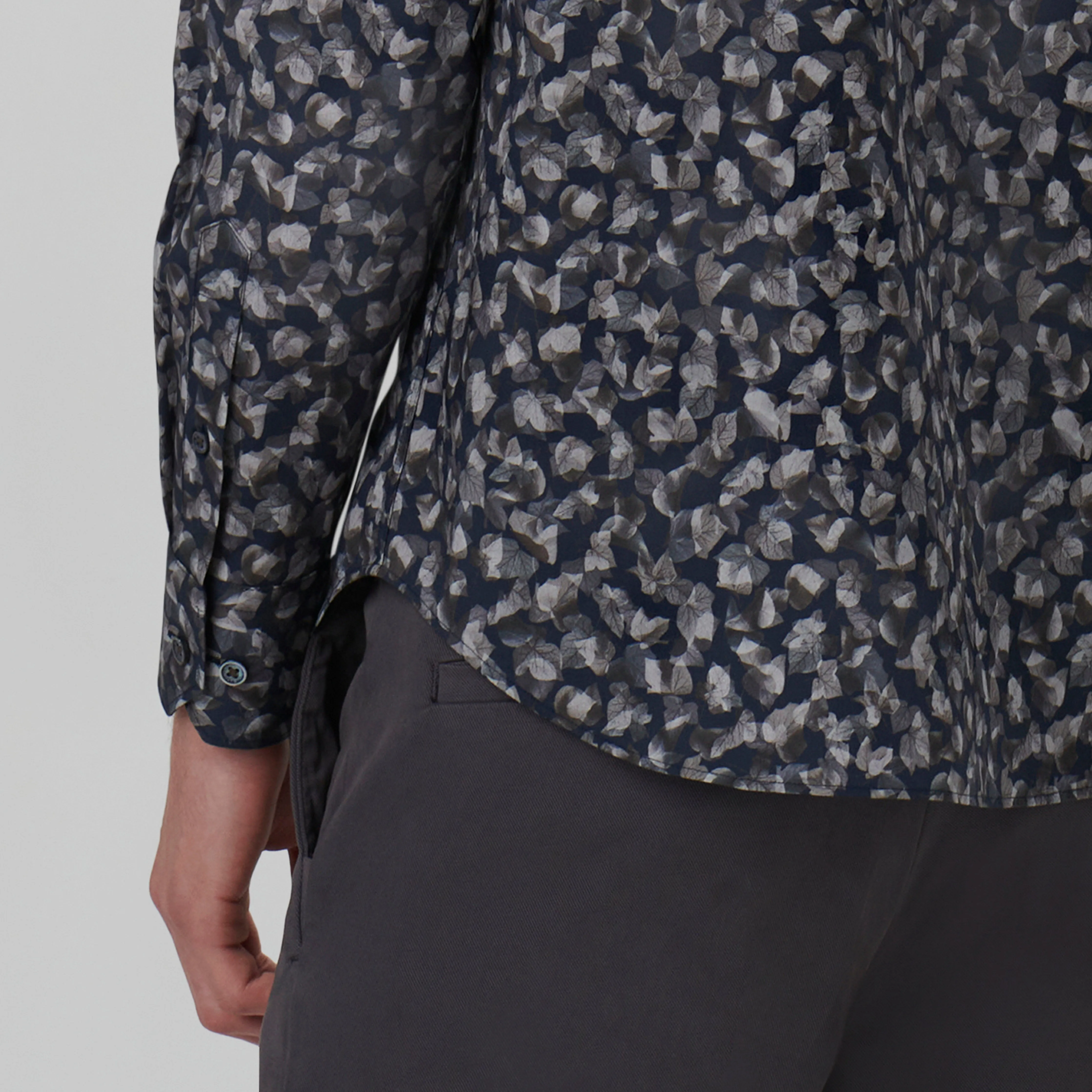 Julian Leaf Print Shirt