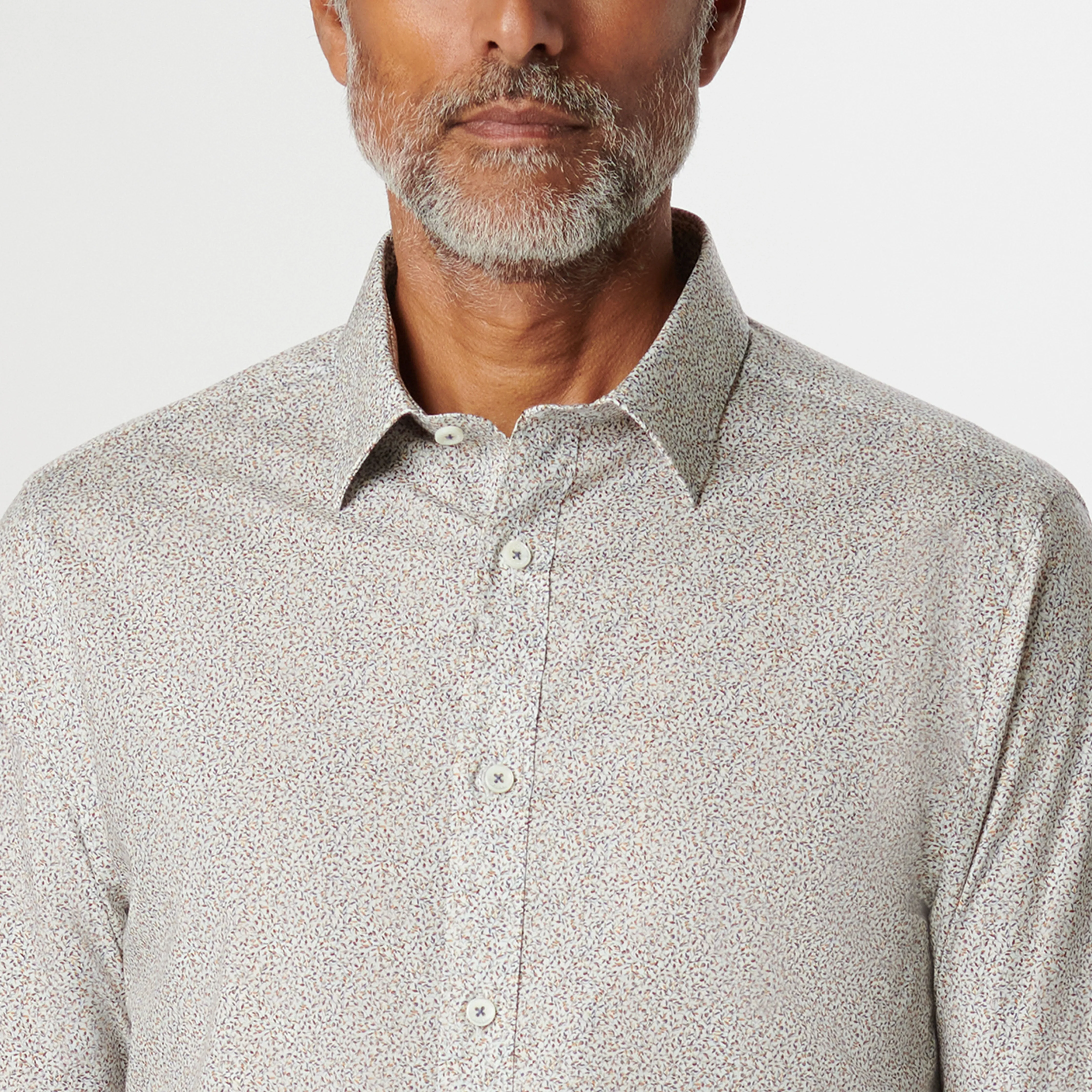 Julian Leaf Print Shirt