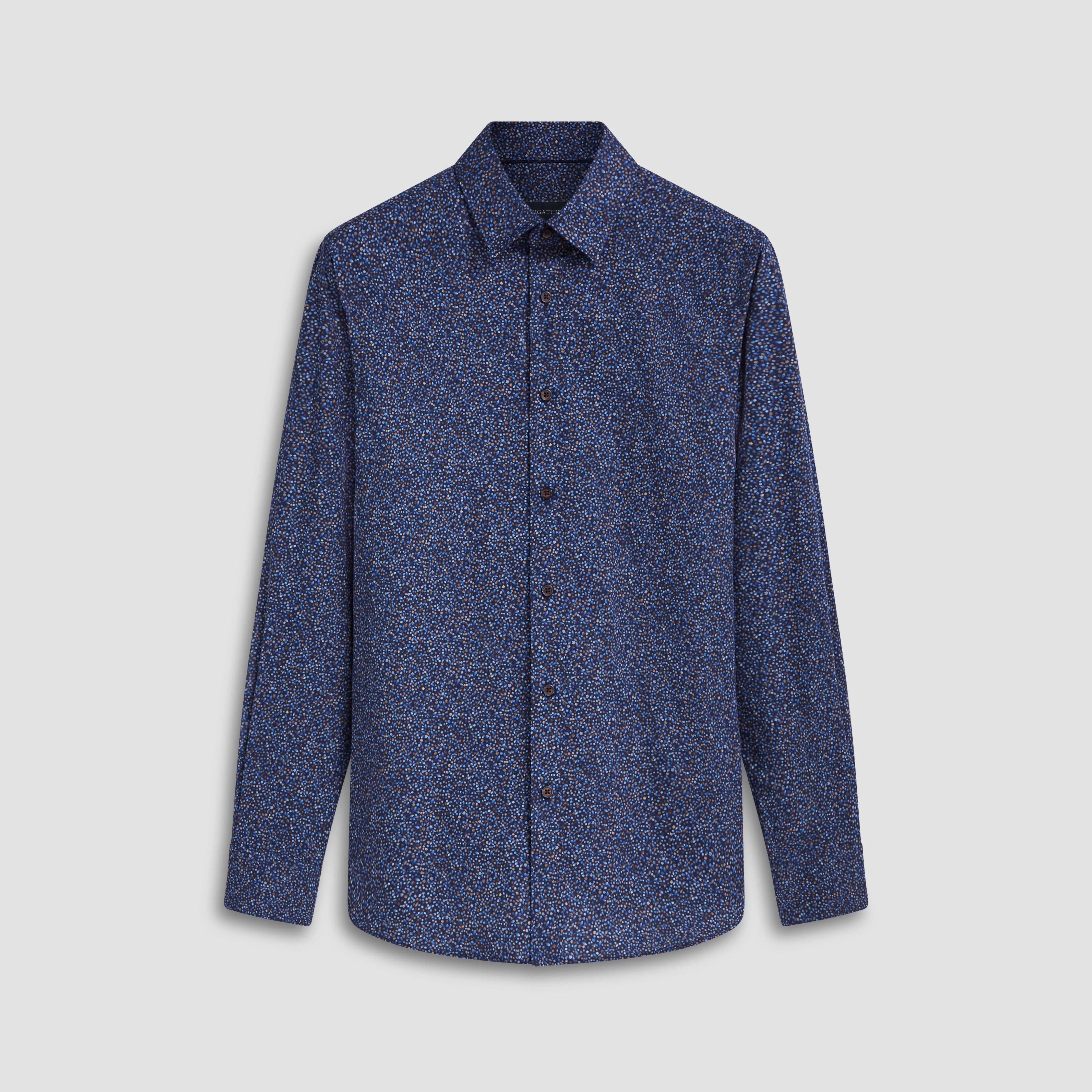 Julian Leaf Print Shirt