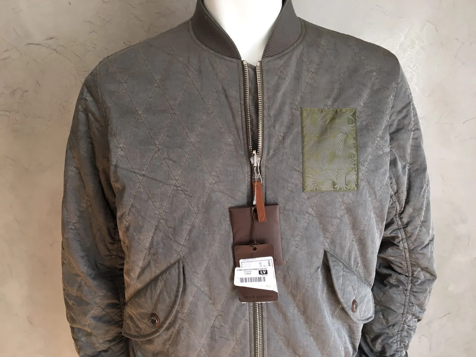 Kim Jones Christopher Nemeth Reversible Quilted Bomber