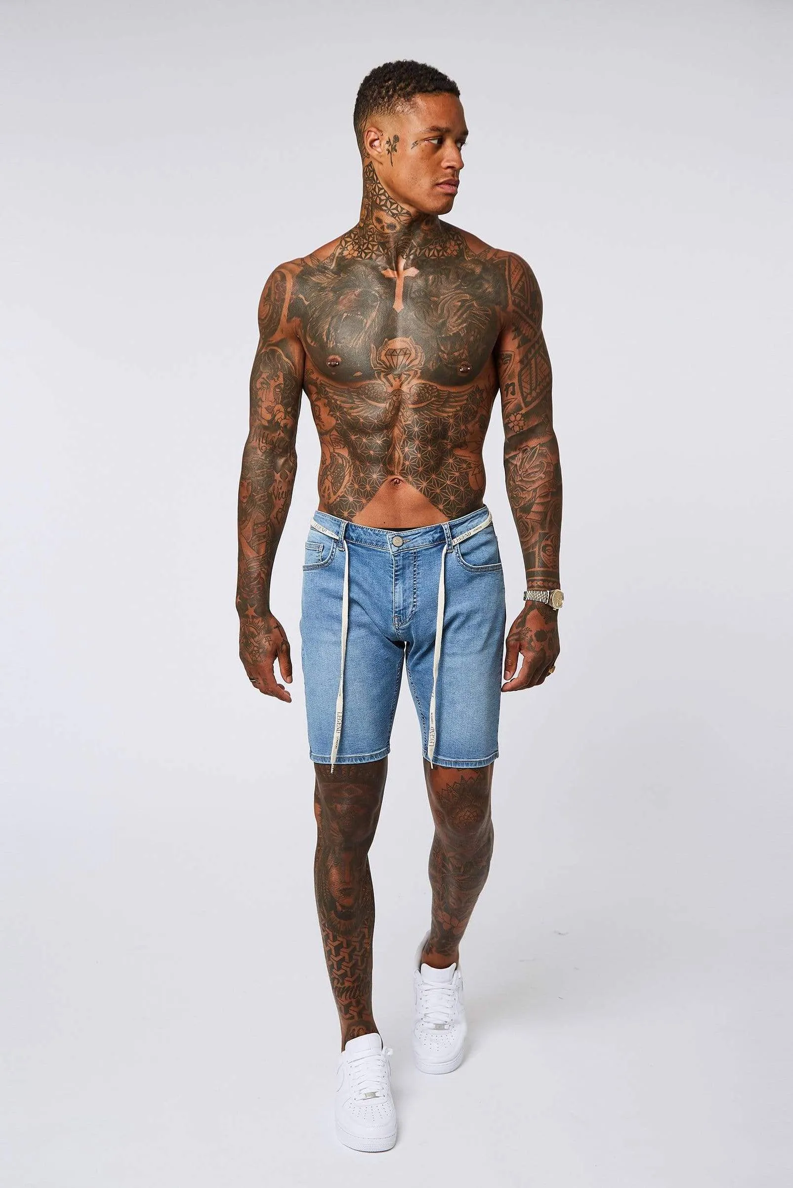Light Blue – Denim Shorts