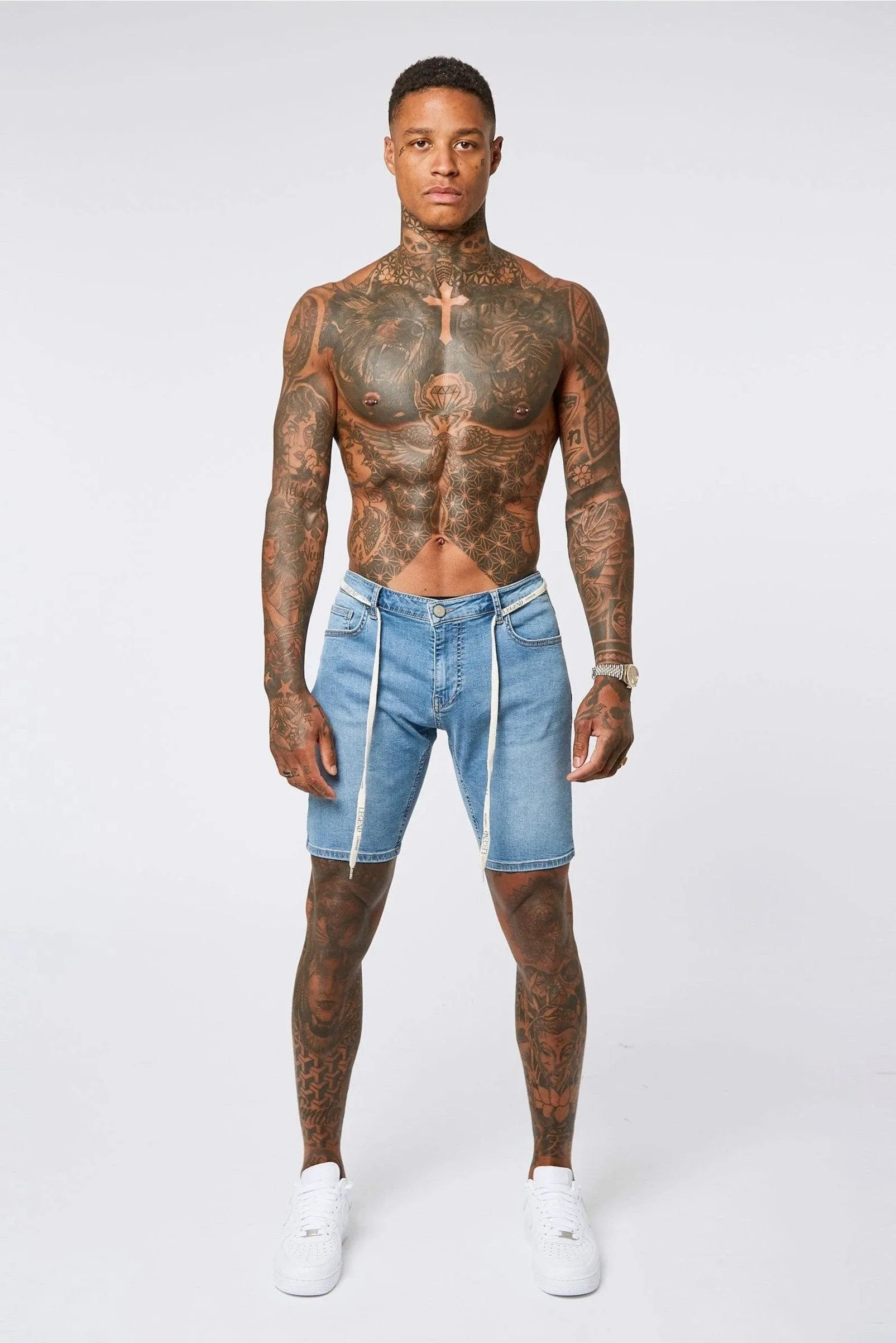Light Blue – Denim Shorts