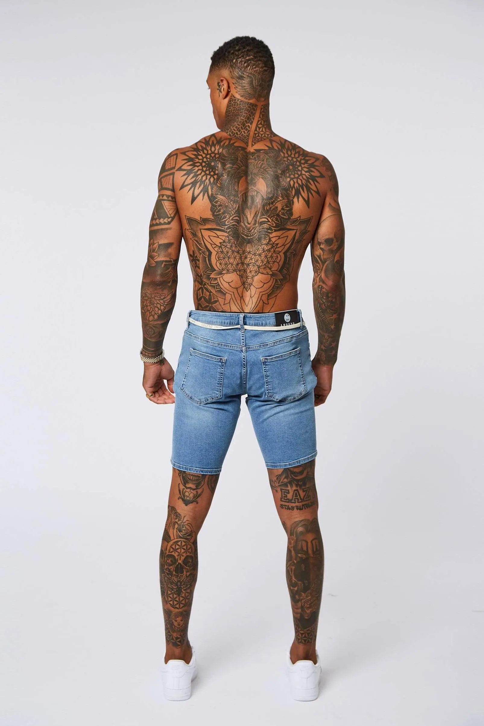 Light Blue – Denim Shorts