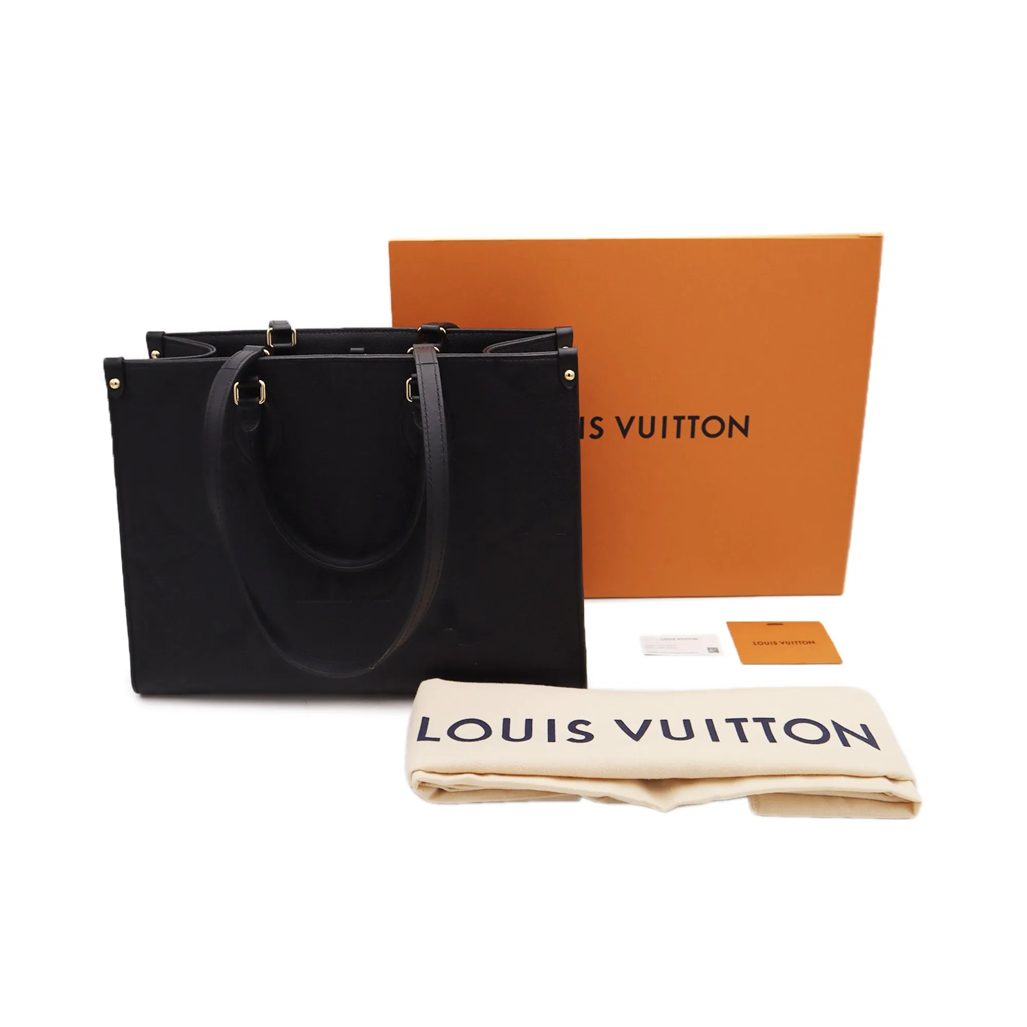 Louis Vuitton Monogram Empreinte OnTheGo MM Tote Bag