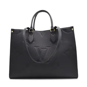 Louis Vuitton Monogram Empreinte OnTheGo MM Tote Bag