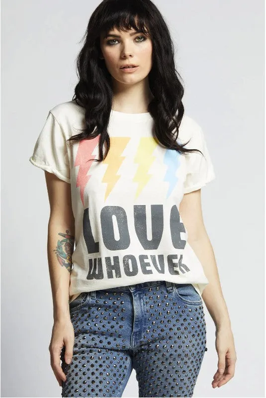 Love Whoever Pride Graphic Tee
