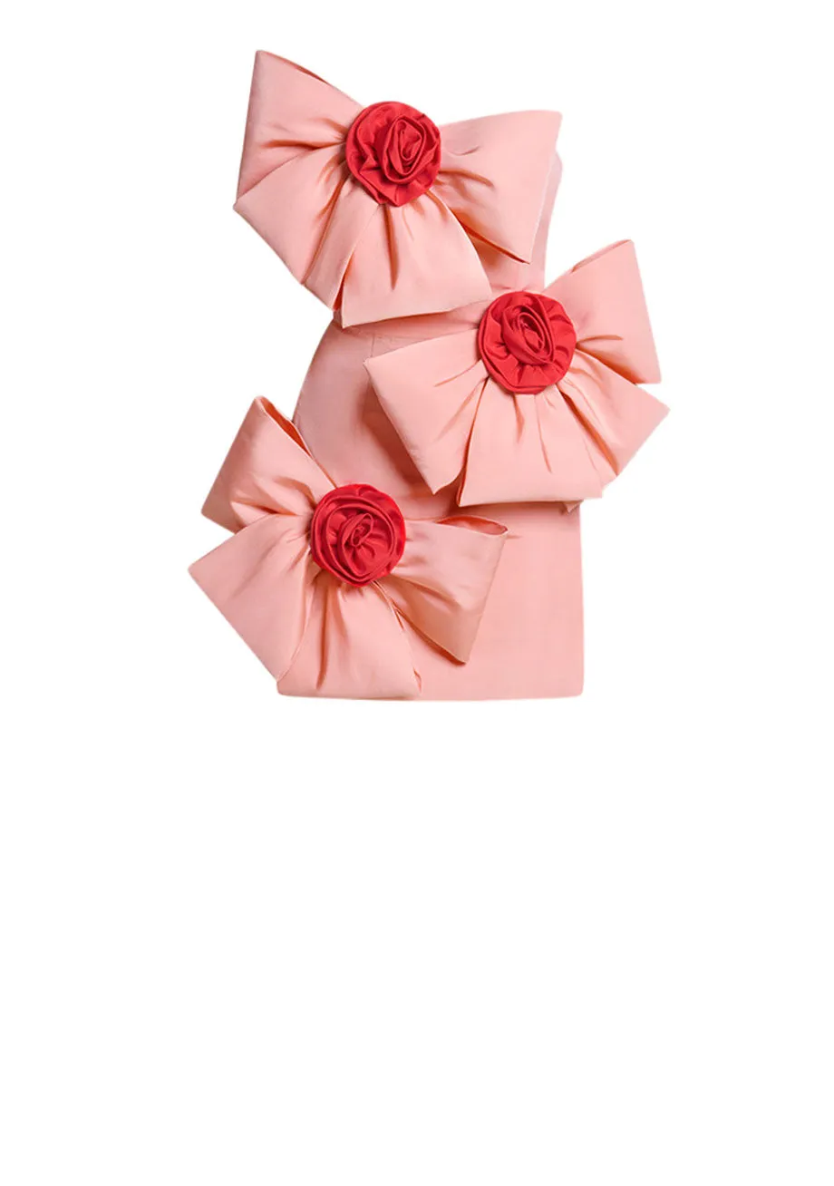 Madison Silk Faille Mini Dress