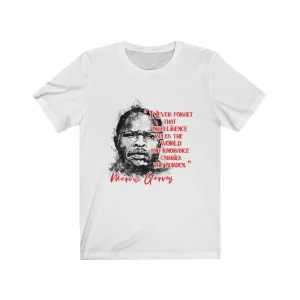 Marcus Garvey Women's White Tee