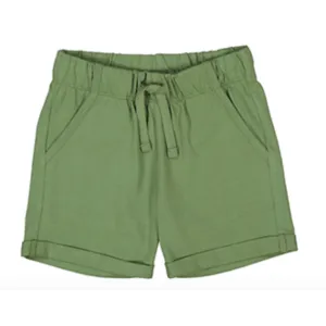 Mayoral Safari Green Knit Shorts