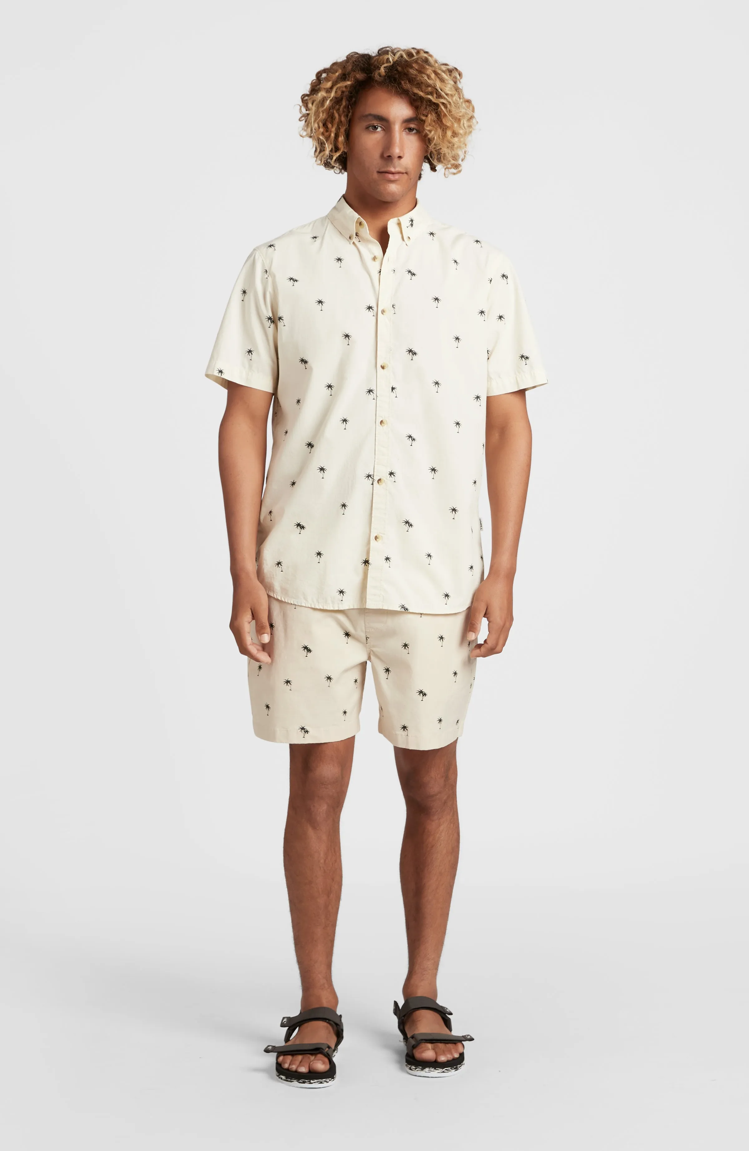 Med Beach Shorts | Birch Palm