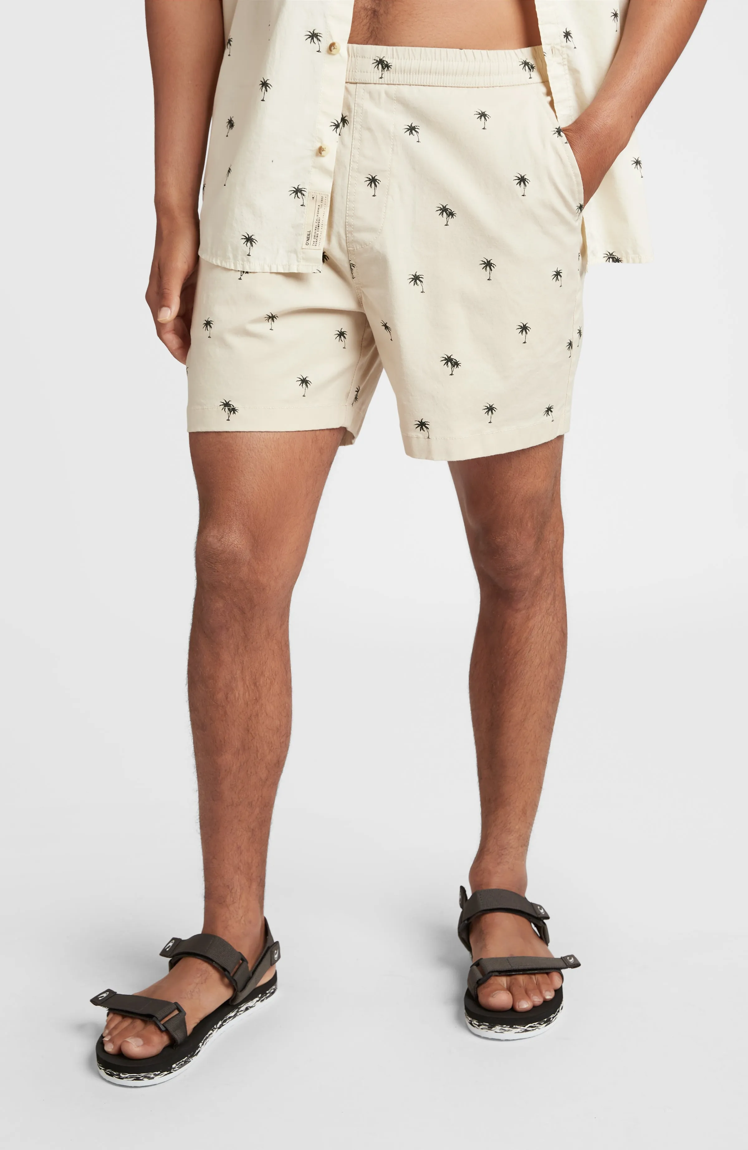 Med Beach Shorts | Birch Palm