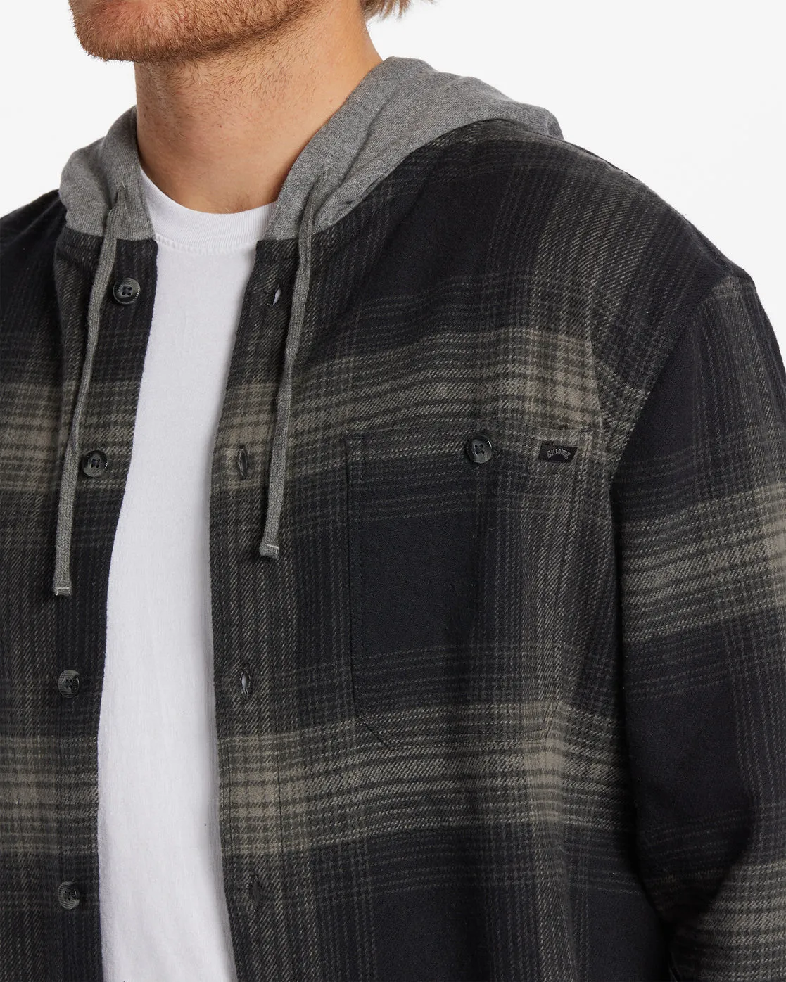 Men's Baja Hooded Flannel Shirt