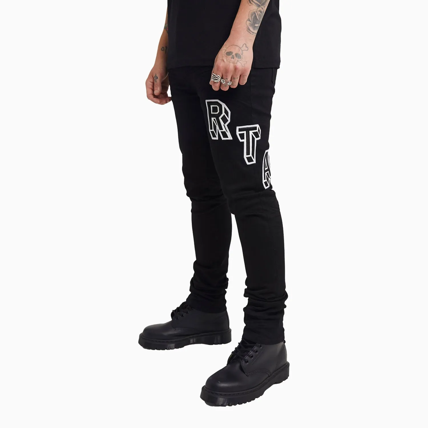 Men's Bryant Jeans 3D Embroidery Patch Pant