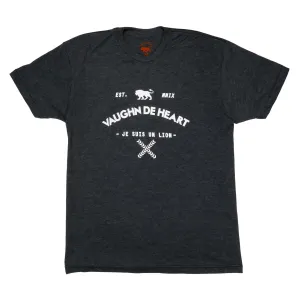 Men's - Established Heather Grey Crew Neck T-Shirt