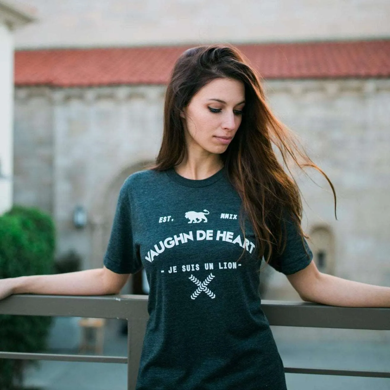 Men's - Established Heather Grey Crew Neck T-Shirt