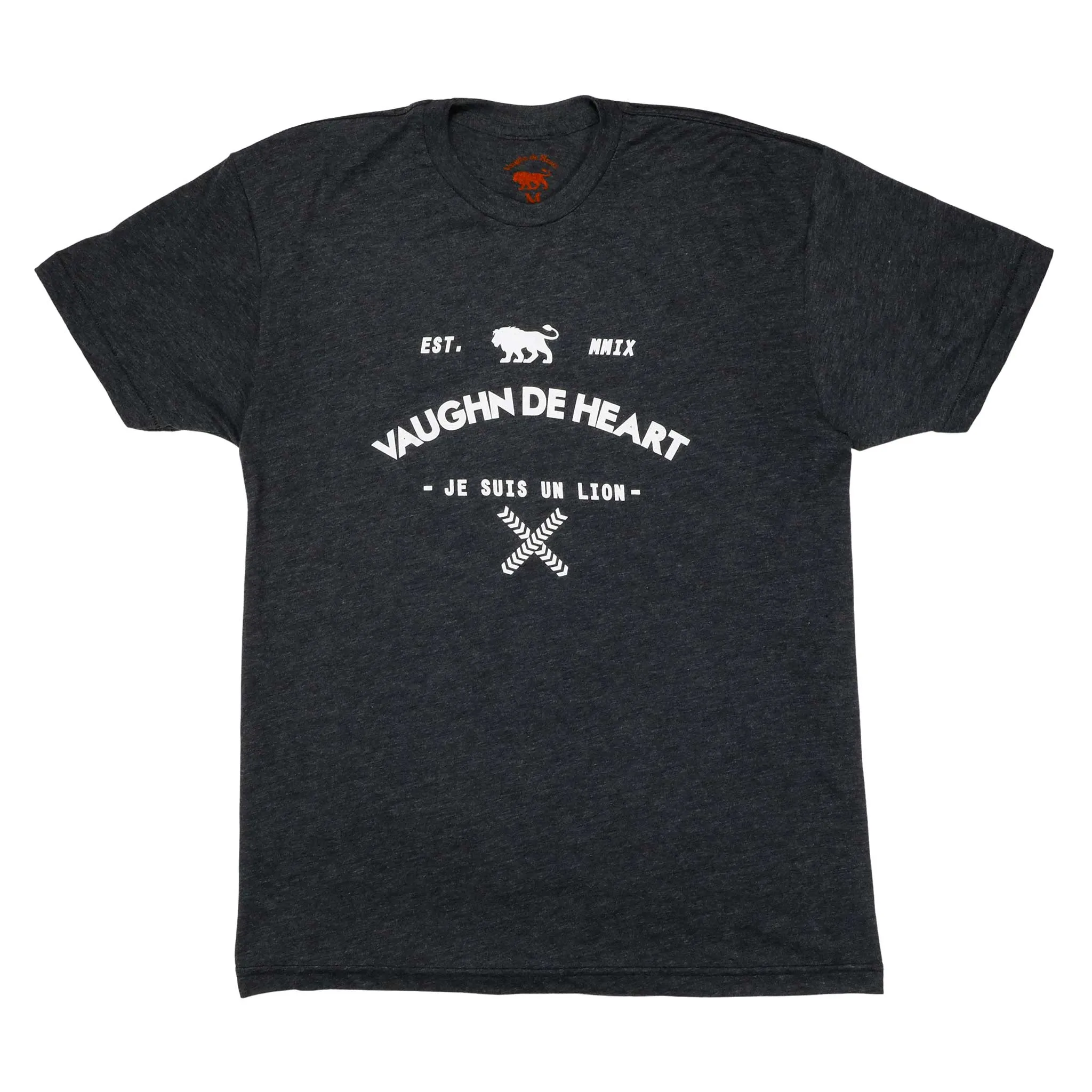 Men's - Established Heather Grey Crew Neck T-Shirt