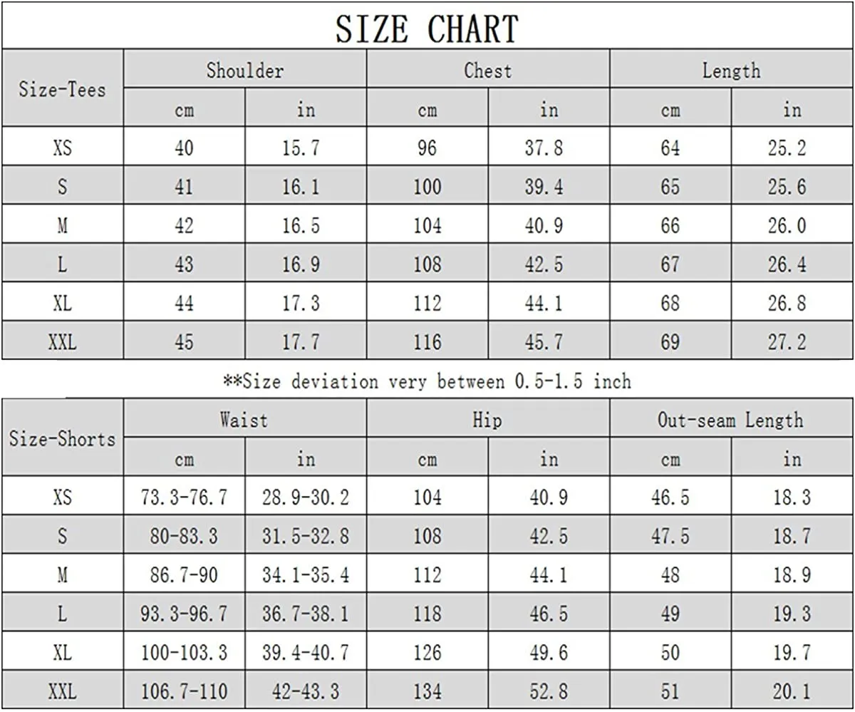 Men's Floral 2 Piece Tracksuit Short Sleeve Top and Shorts