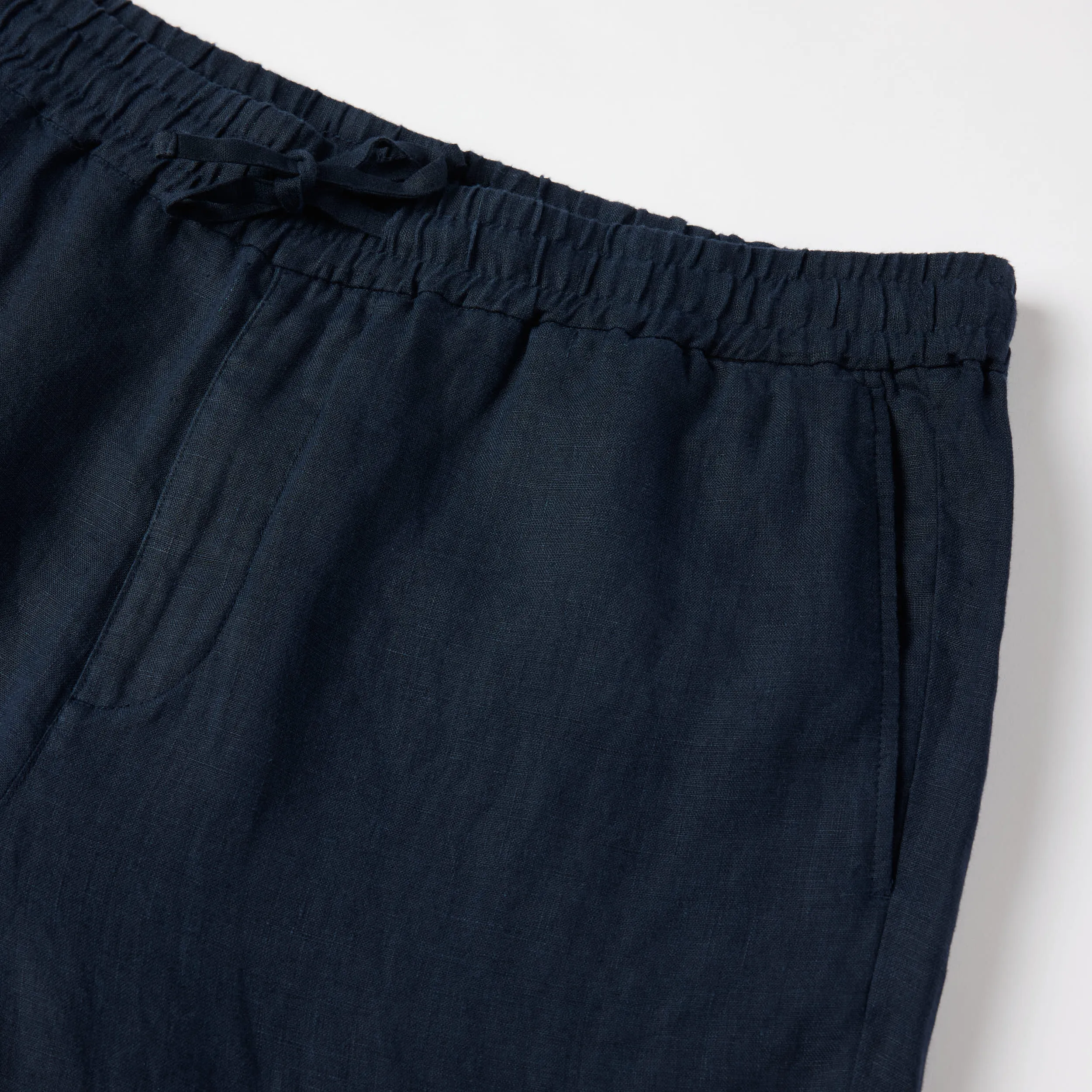 Men's Linen Drawstring Trousers