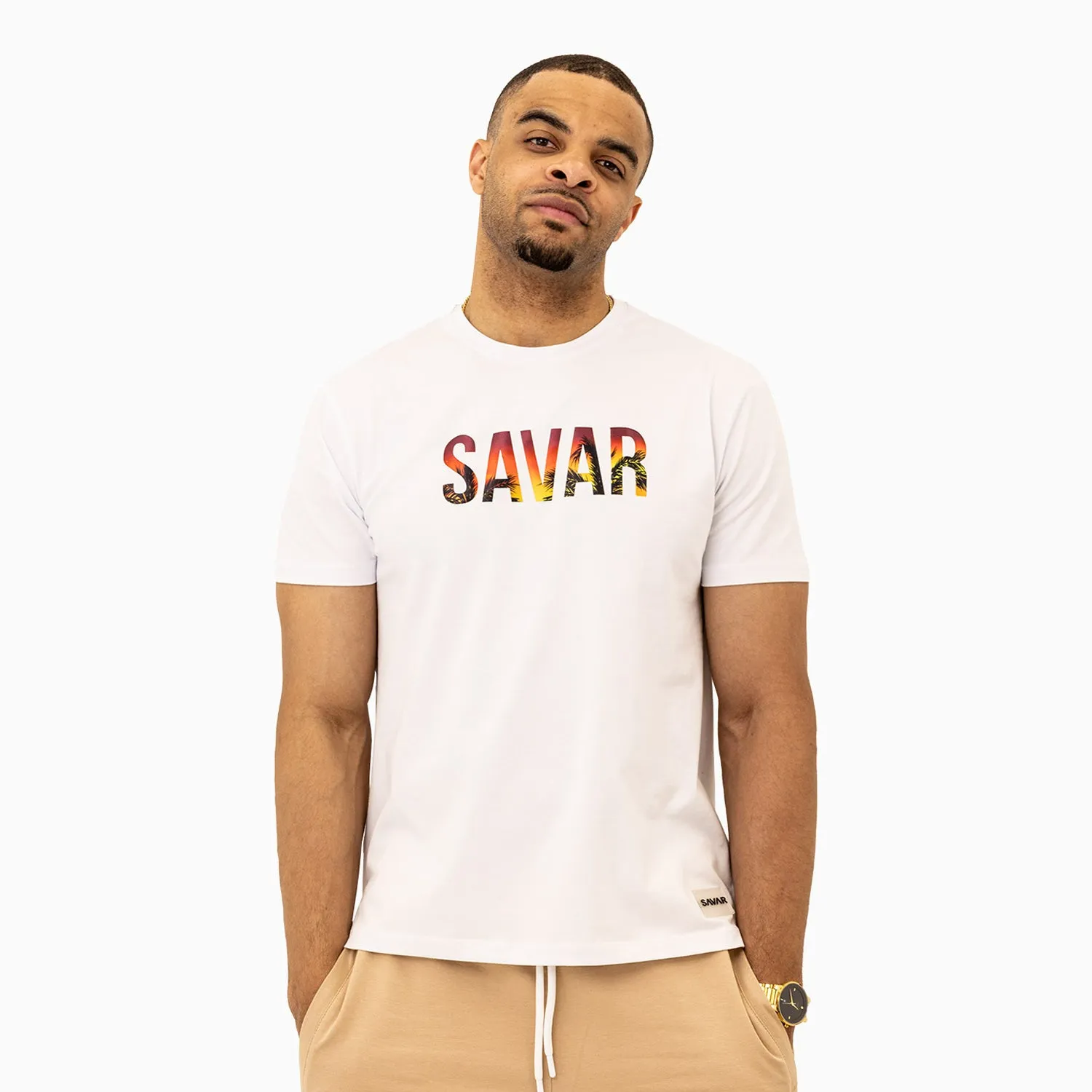 Men's Palm Tree Short Sleeve T-Shirt