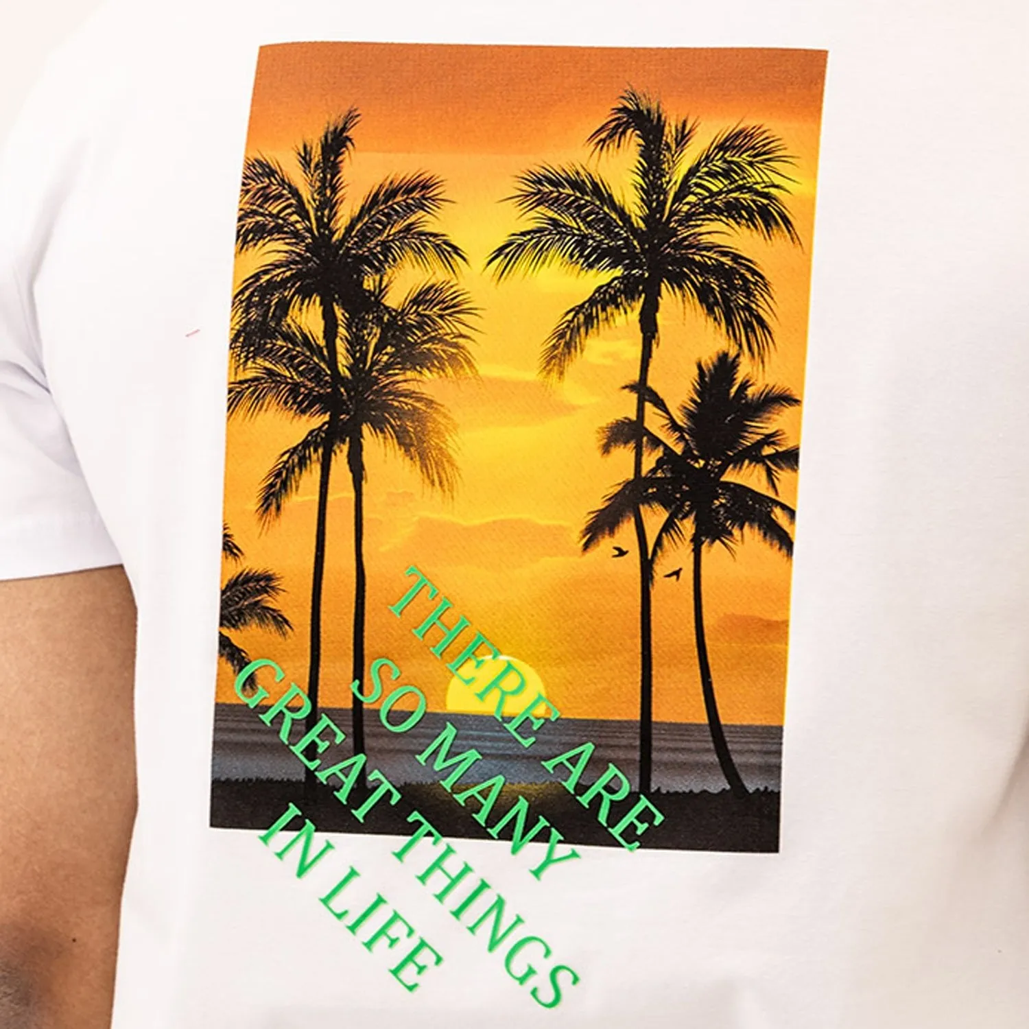 Men's Palm Tree Short Sleeve T-Shirt